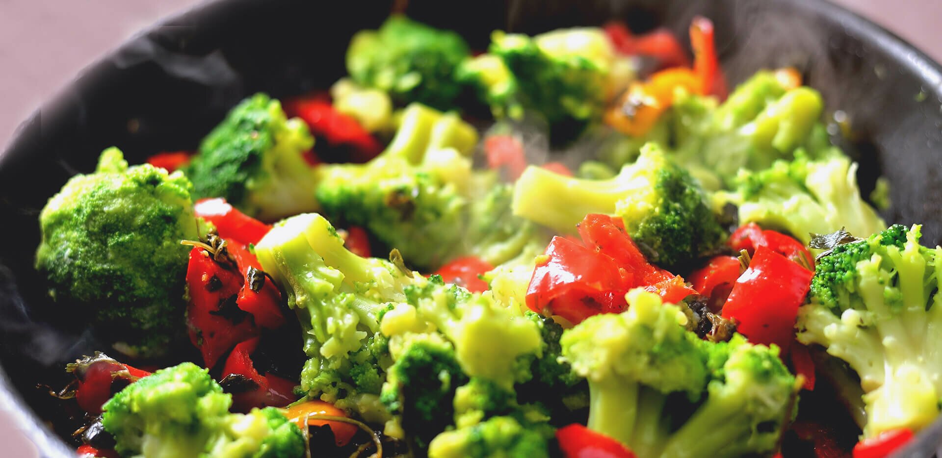 Broccoli and Tomato Stir-Fry