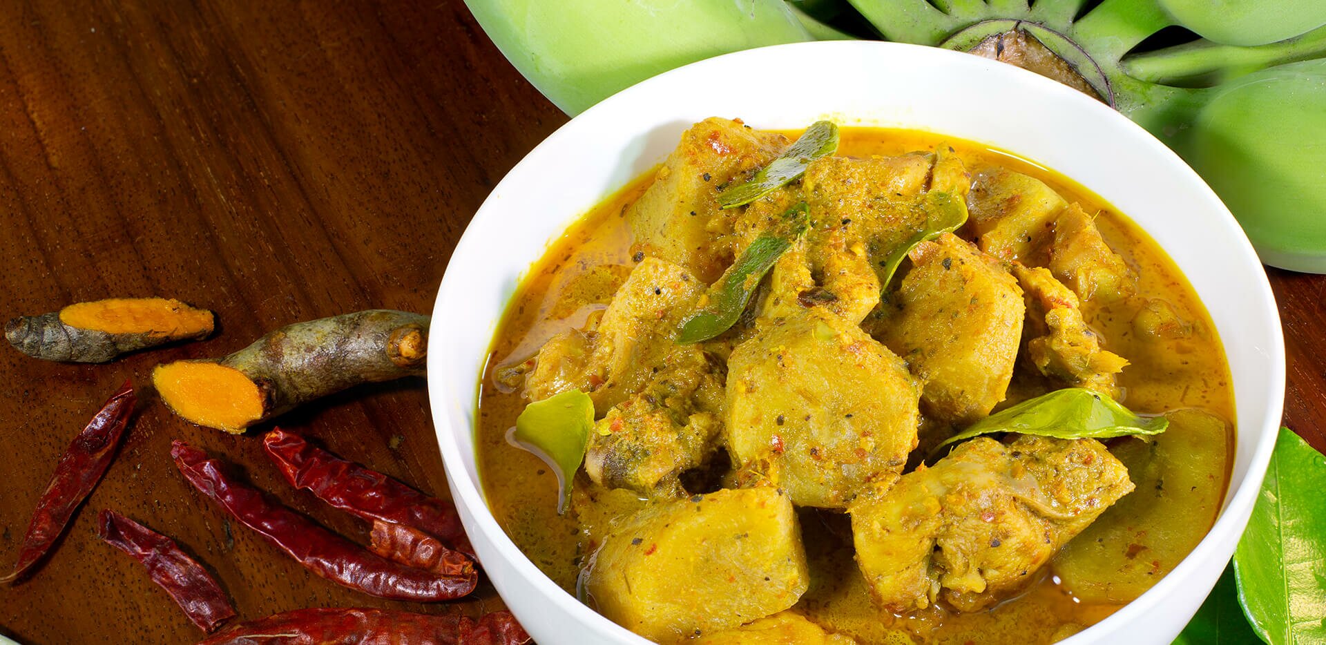 Banana and Chicken Curry