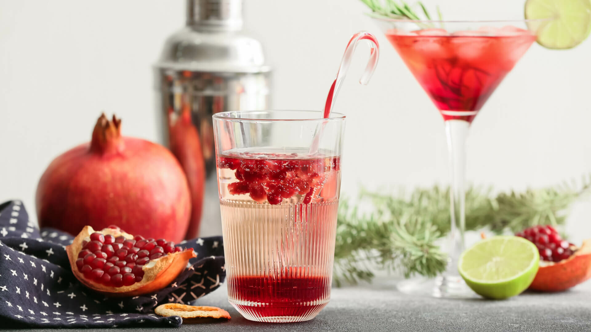 Pomegranate Citrus Sparkler