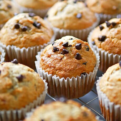 Banana Chocolate Chip Muffins