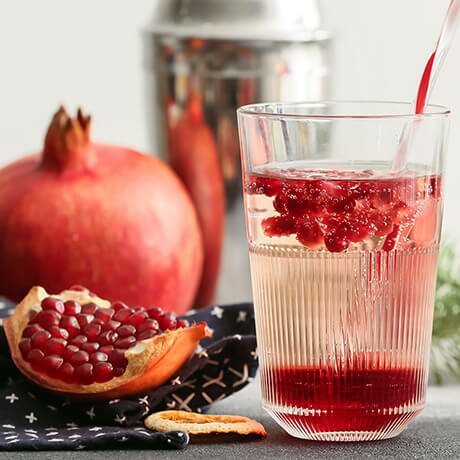 Pomegranate Citrus Sparkler