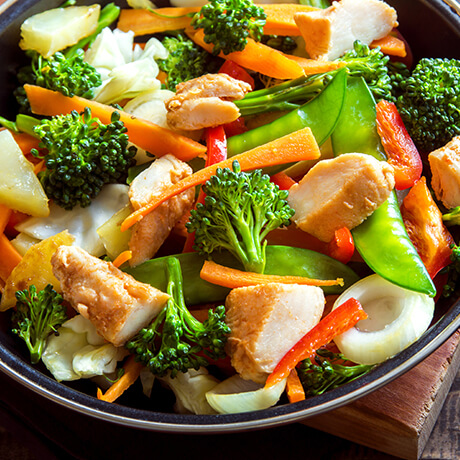 Chicken and Vegetable Stir-Fry